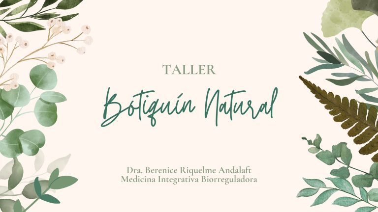 Taller Botiquín Natural