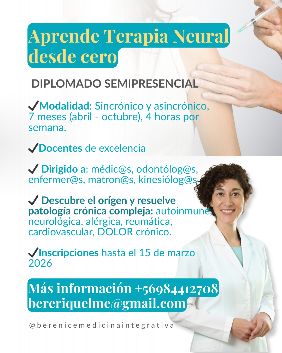 Diplomado en Medicina Neuralterapéutica